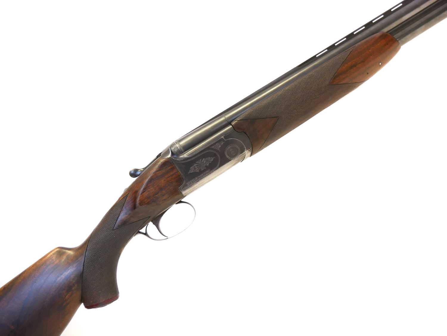 Lot 305 - S.A Luigi Franchi 12 bore over and under shotgun, LICENCE REQUIRED