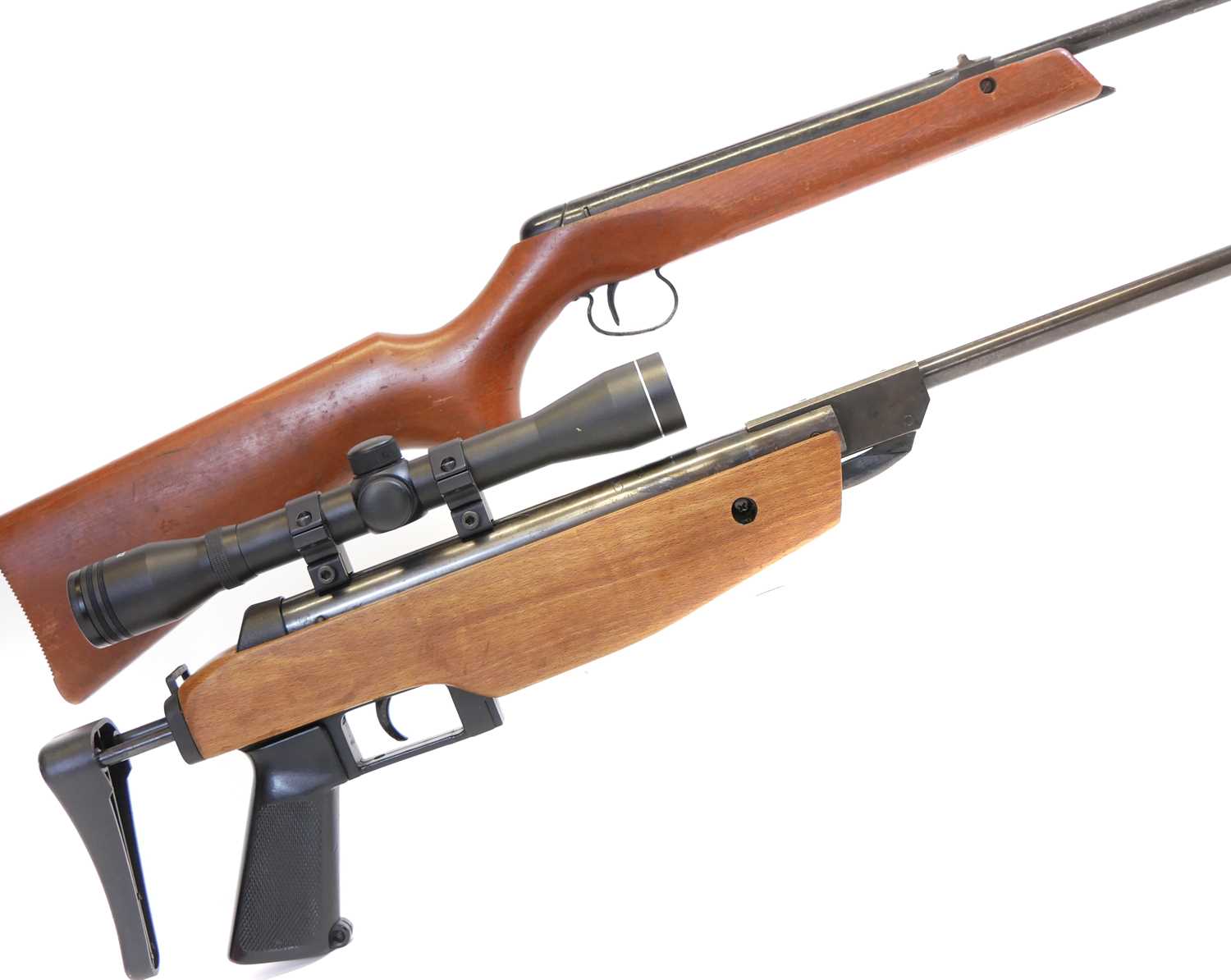 Lot 127 - Norico Comando .177 air rifle and a BSA Merlin.