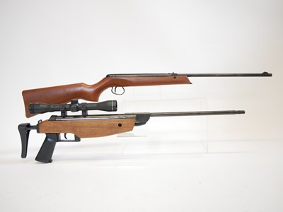 Lot 127 - Norico Comando .177 air rifle and a BSA Merlin.