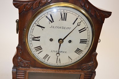 Lot Early 19th Century Double Fusee bracket clock by Condliff, Liverpool