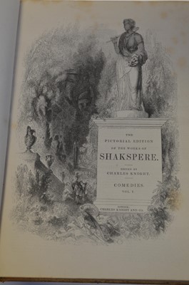 Lot 78 - The Pictorial Edition of the Works of Shakespeare