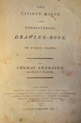 Lot 57 - The Cabinet-Maker and Upholsterer's Drawing Book, in Three Parts