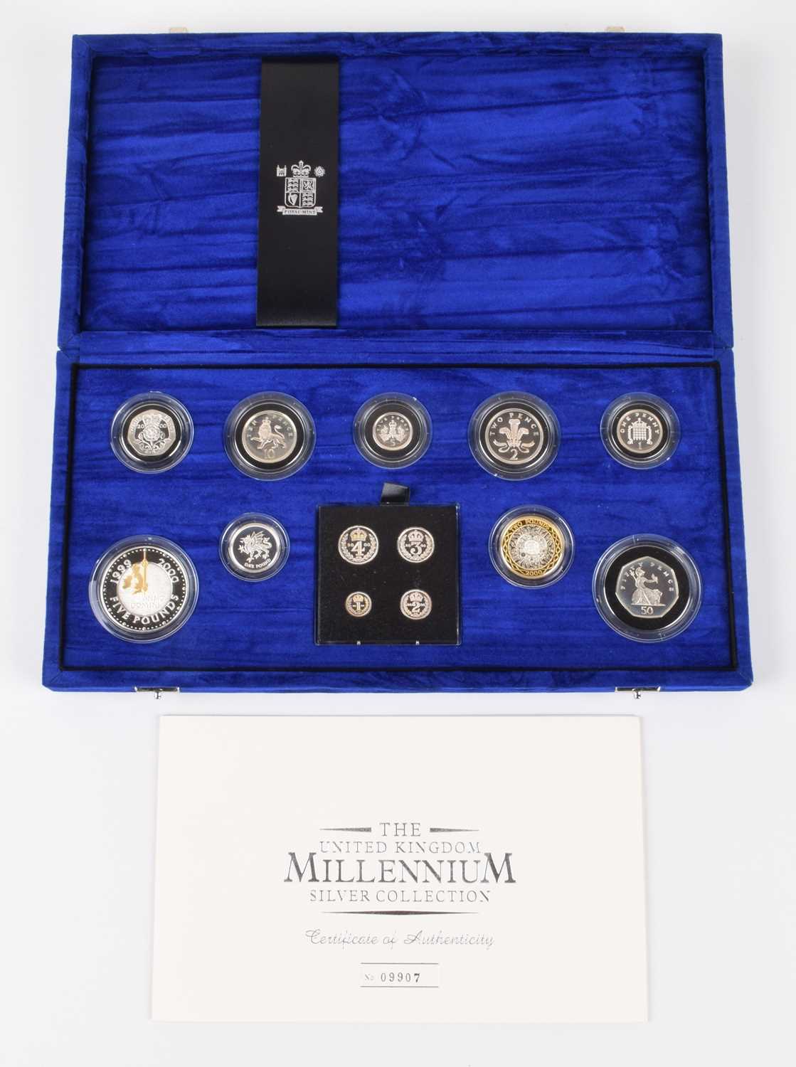 Lot 32 - The Royal Mint United Kingdom Millennium Silver Collection.