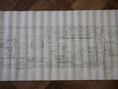 Lot 291 - Photos, plans, and documents relating to British X-Craft midget submarines. Vickers Armstrong, Barrow-in-Furness