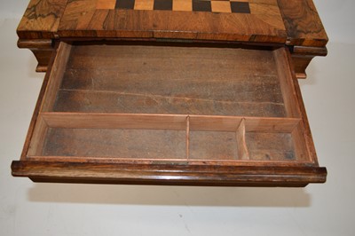 Lot 229 - Regency combination games and work table