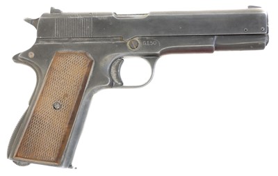 Lot 106 - Bruni 8mm blank firing copy of a Colt 1911 VCR COMPLIANCE REQUIRED