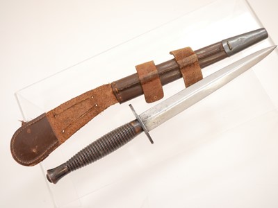Lot 208 - Fairbairn Sykes commando knife
