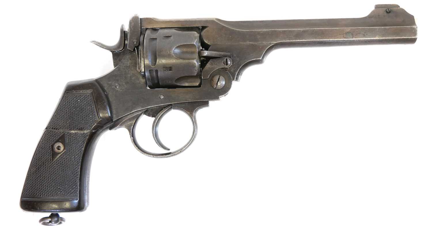 Lot 46 - Deactivated Webley Mk IV .455 revolver, 6inch...