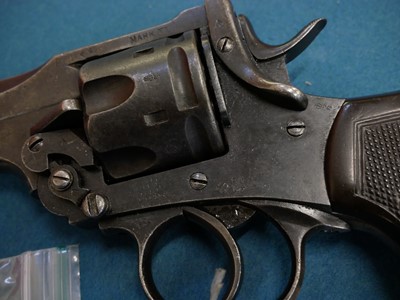 Lot 46 - Deactivated Webley Mk IV .455 revolver, 6inch...