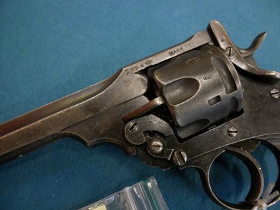 Lot 46 - Deactivated Webley Mk IV .455 revolver, 6inch...