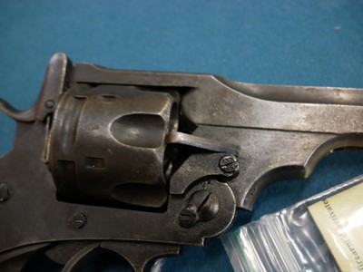 Lot 46 - Deactivated Webley Mk IV .455 revolver, 6inch...