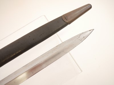 Lot 216 - Lee Enfield 1903 pattern bayonet with scabbard