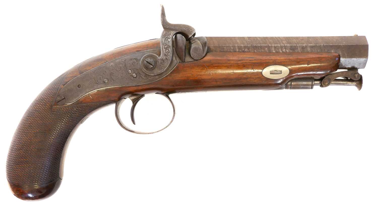 Lot 4 - Lofley percussion man stopper pistol