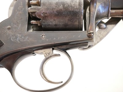 Lot 30 - Cased 54 bore percussion revolver