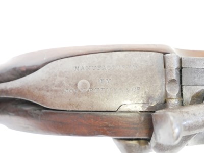 Lot 62 - John Reeves and Co. Monkey Tail percussion capping breech loading short rifle