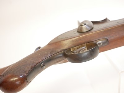 Lot 62 - John Reeves and Co. Monkey Tail percussion capping breech loading short rifle