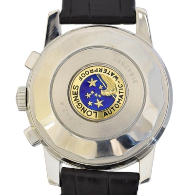 Lot 209 - A Longines Automatic Conquest Chronograph wristwatch