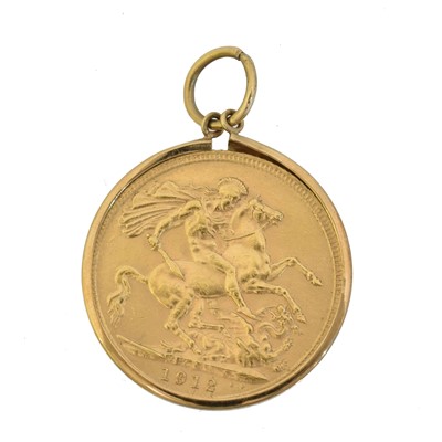 Lot 52 - A George V sovereign