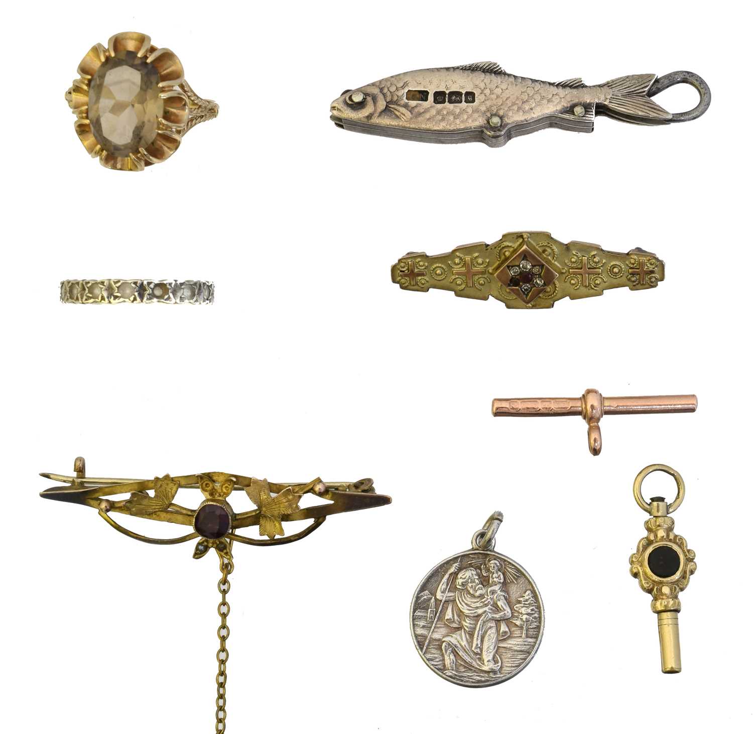 Lot 110 - A selection of jewellery