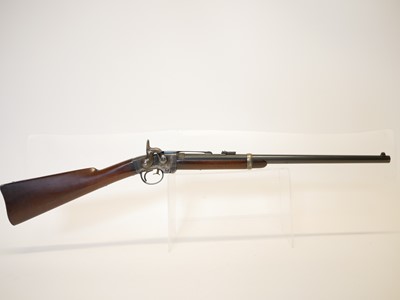 Lot 25 - Smith .50 calibre capping breech-loading carbine