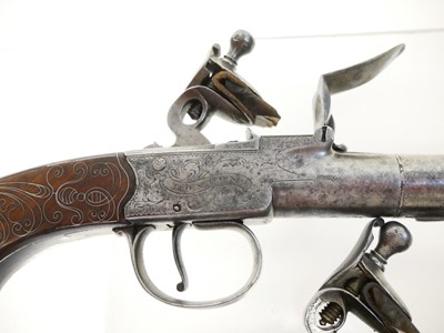 Lot 1 - Pair of Flintlock pistols by Stanton