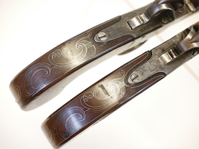 Lot 1 - Pair of Flintlock pistols by Stanton