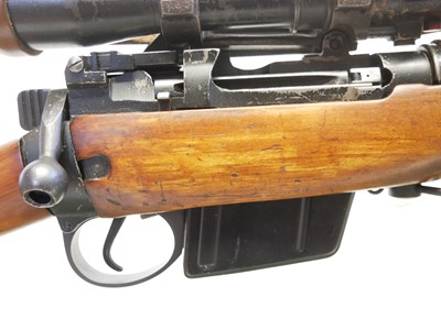 Lot 216 - BSA Lee Enfield L42 7.62 bolt action rifle, 28...