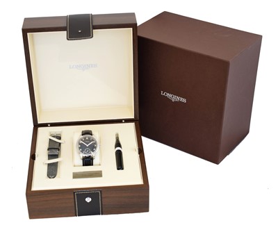 Lot 210 - A Limited Edition 'The Longines Heritage Military' manual wind wristwatch