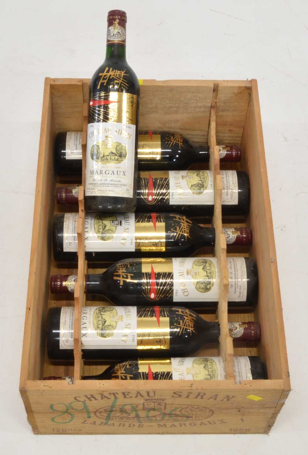 Lot 20 - Chateau Siran Grand Cru Bourgeois Exceptionnel Margaux 1986