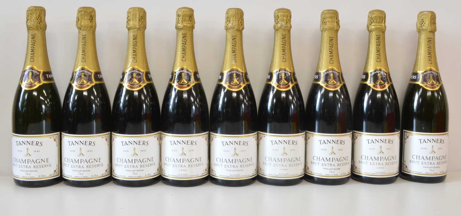 Lot 54 - Champagne Duval-Leroy Vertus in Tanners of Shrewsbury own Label