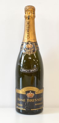 Lot 55 - Champagne Rene Brisset Epernay ‘Cuvee Royale’ Brut Vintage 1969