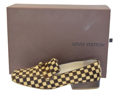 Lot 31 - A pair of Louis Vuitton loafers