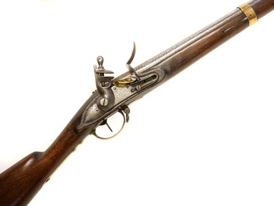 Lot Russian pattern 1808 flintlock musket, 44 inch...