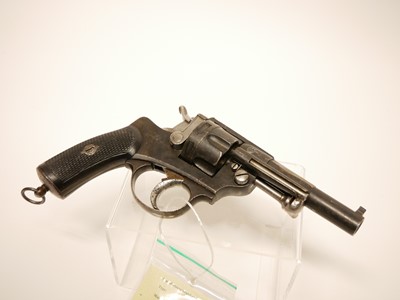 Lot 54 - Deactivated French Ordnance service revolver,...