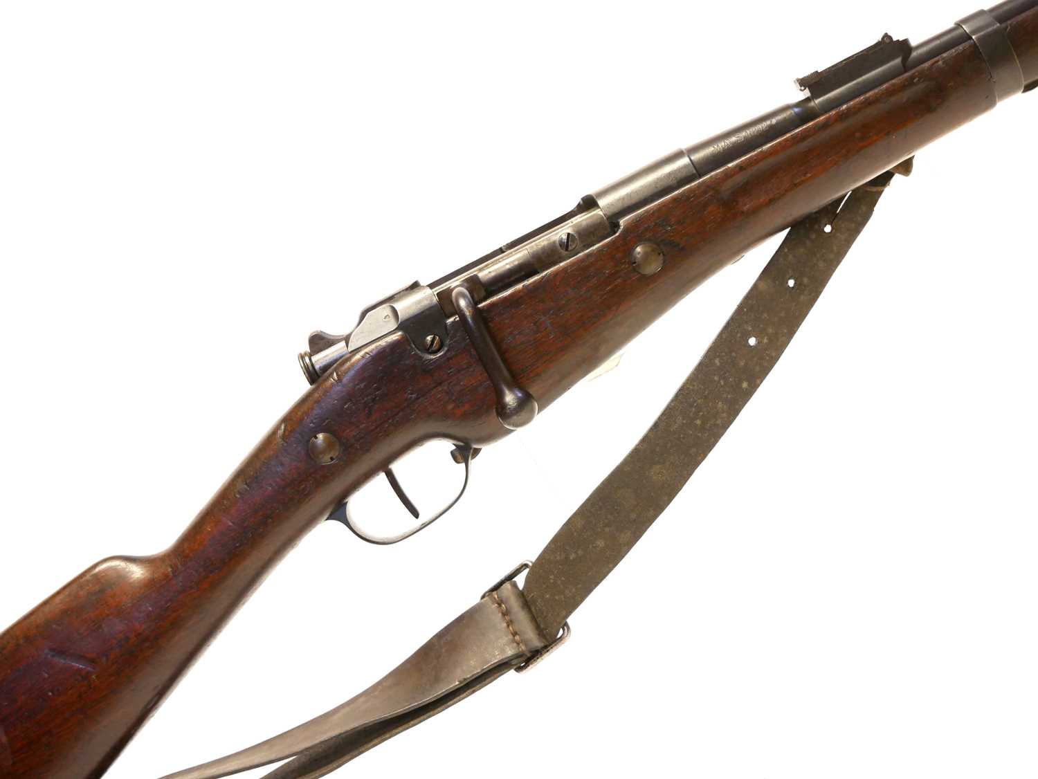 Lot 338 - French Berthier Mle. 1890 model 8mm carbine,...