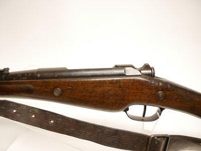 Lot 338 - French Berthier Mle. 1890 model 8mm carbine,...