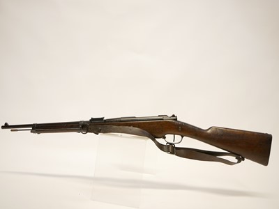 Lot 338 - French Berthier Mle. 1890 model 8mm carbine,...