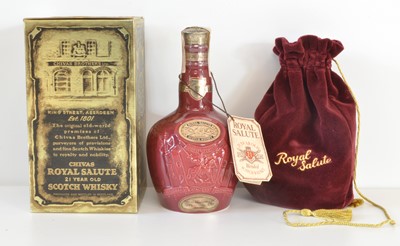 Lot 96 - ‘Royal Salute’ 21 Year Old Fine Blended Scotch Whisky