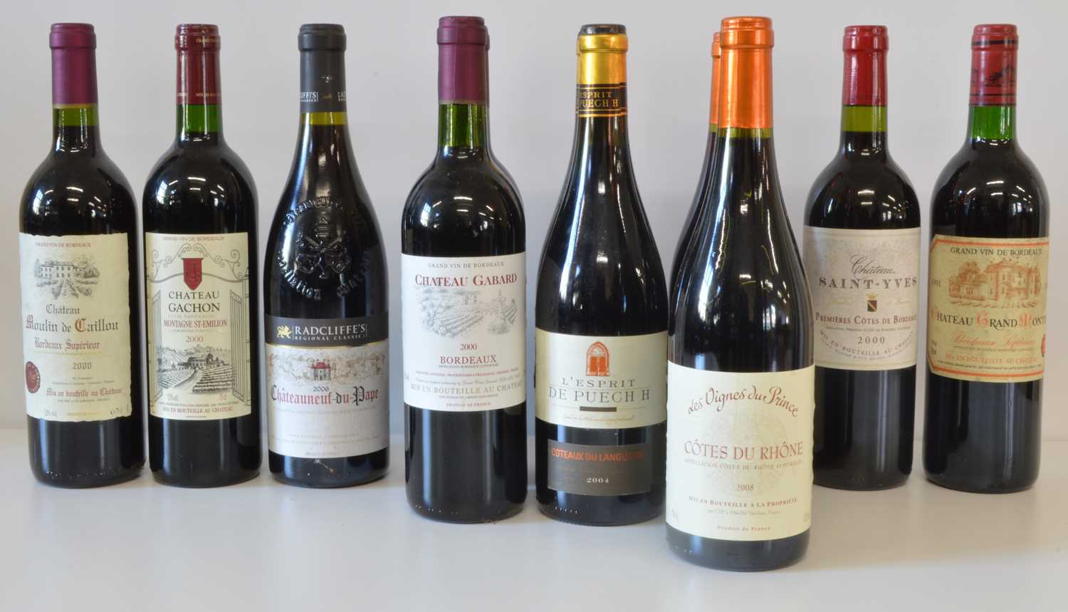 Lot 1 - Mixed Lot Mature French Drinking Wines
