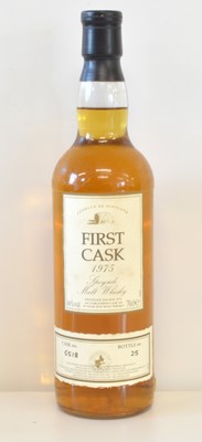 Lot 84 - “First Cask” 1975 Speyside Malt Whisky 27 YO