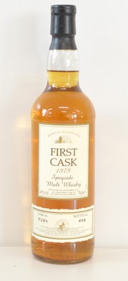 Lot 88 - “First Cask” 1979 Speyside Malt Whisky 24 YO