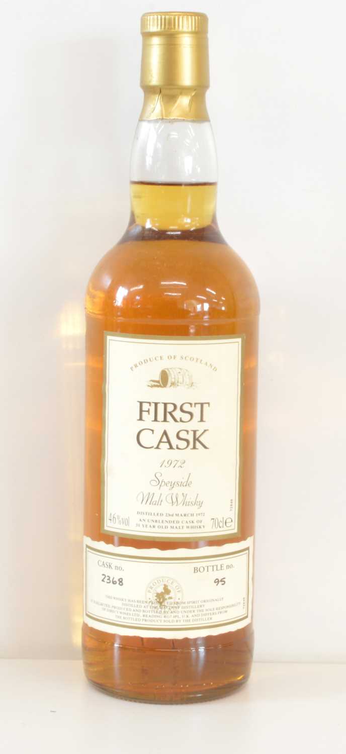 Lot 74 - “First Cask” 1972 Speyside Malt Whisky 31 YO