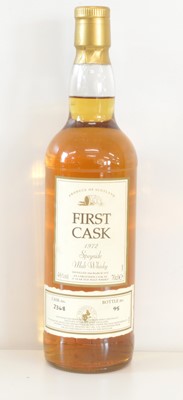 Lot 74 - “First Cask” 1972 Speyside Malt Whisky 31 YO