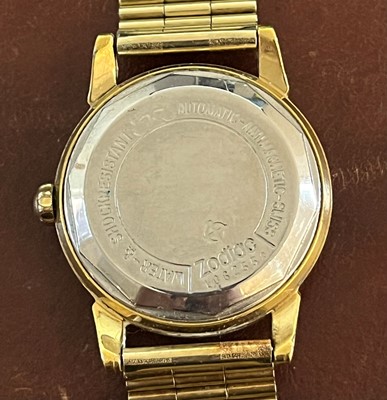 Lot 233 - A gold plated Zodiac 'Glorious' automatic wristwatch