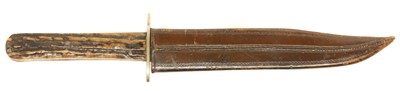 Lot 129 - Sheffield bowie knife for the American market,...