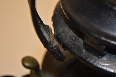Lot 198 - LNER 3 aspect handlamp and other pieces from Keadby Bridge signal box