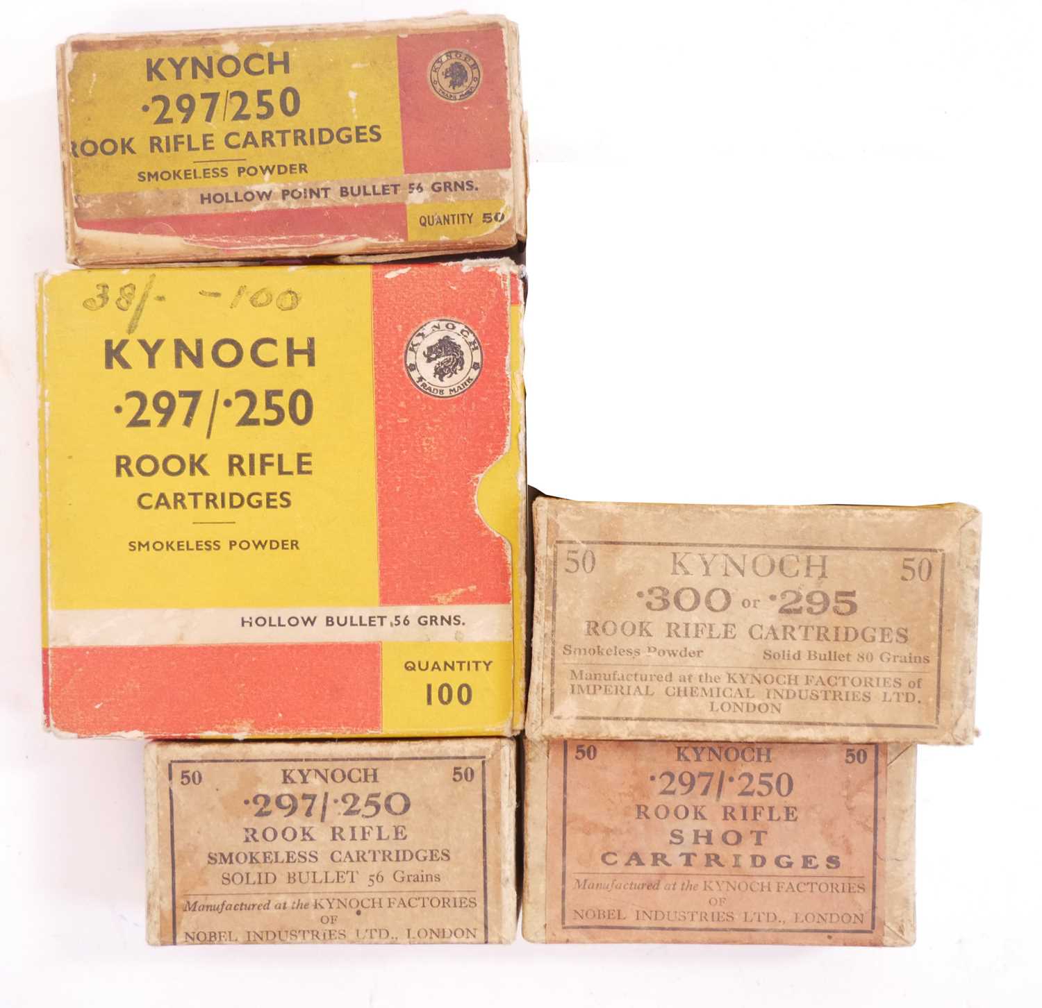 Lot 521 - 297/250 Rook and .300 or 295 Rook rifle