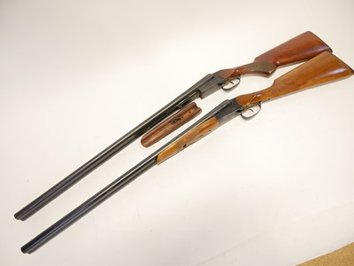 Lot 56 - Two deactivated Baikal 12 bore side by side...