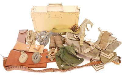 Lot 145 - Collection of military items, including a kit...