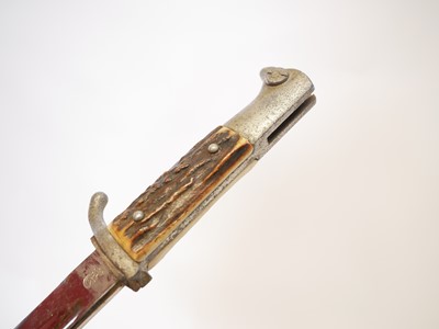 Lot 111 - German Third Reich parade bayonet and scabbard,...